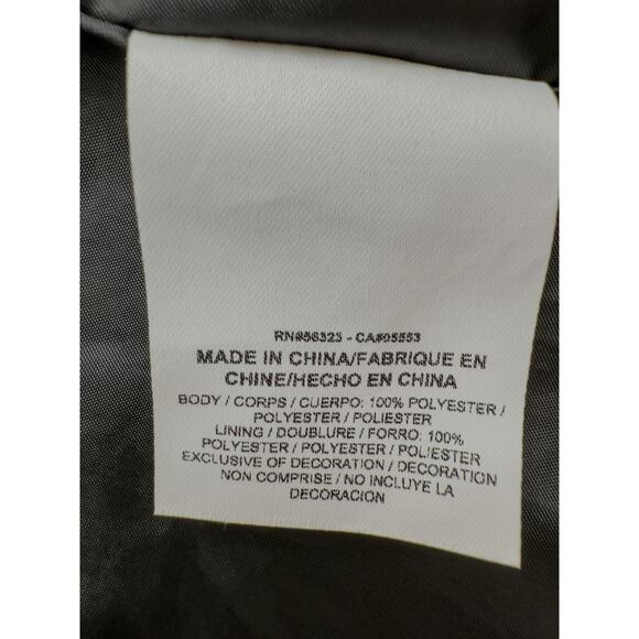 Nike Jacket Mens Small Black Full Zip Bomber Windbreaker Lightweight Swoosh Logo - Picture 4 of 4